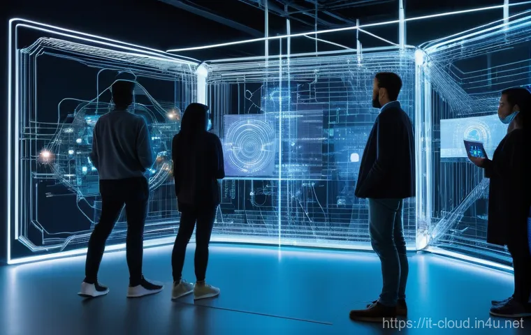 클라우드 환경에서의 AI ML 모델 배포 - **Prompt 2: Navigating the AI Cloud Cost Maze**
    "A person, appearing as a professional in busine...
